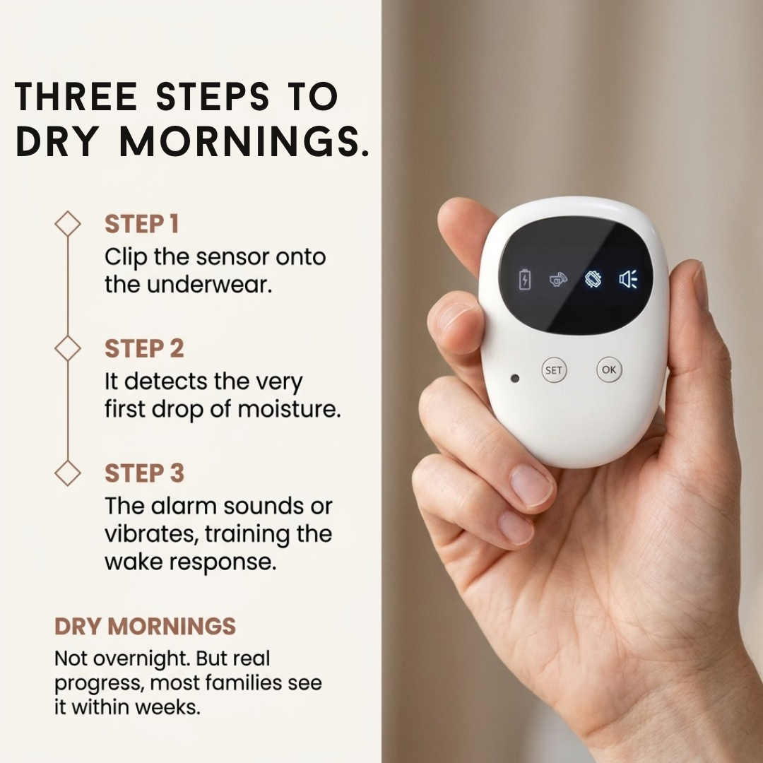 DRYNYTS™ Wireless Bedwetting Alarm